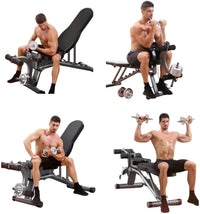 Thumbnail for Adjustable FID Sit Up & Weight Bench