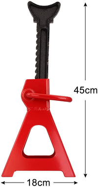 Thumbnail for Axle stand height adjustment scale detail