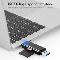 Thumbnail for 3 in 1 USB-C SD Micro SD Memory Card Reader