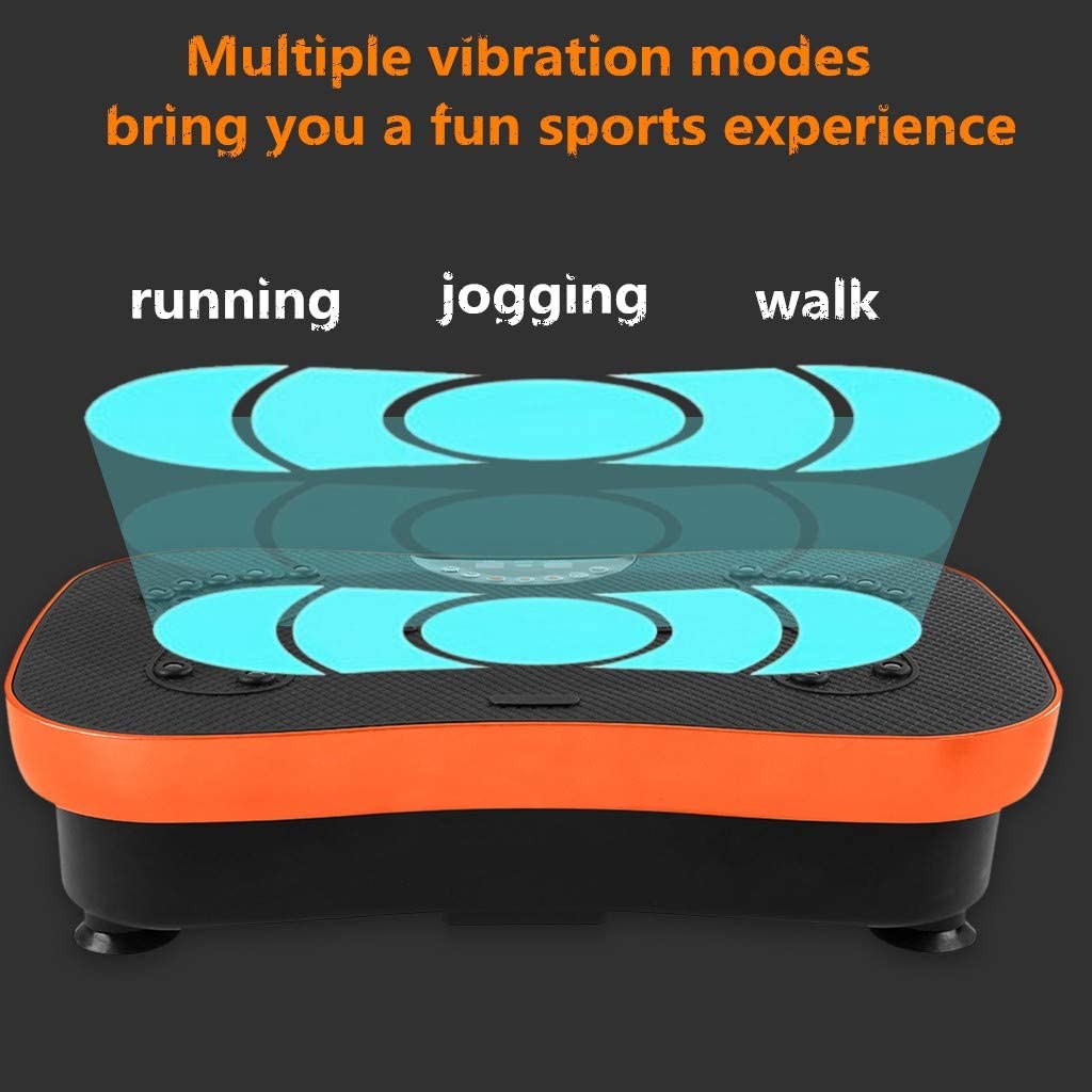 Compact vibration plate for home gym