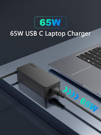 Thumbnail for 65W Lenovo Laptop Charger Type C