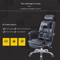 Thumbnail for Office Chair with Footrest Computer Chair
