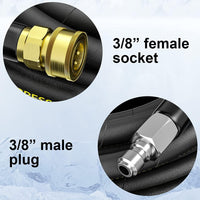 Thumbnail for Side view of hose thickness and flexibility