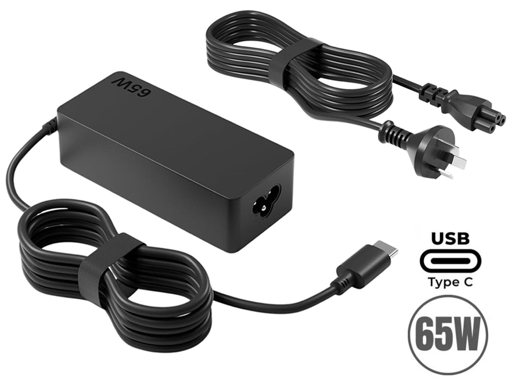 65W Lenovo Laptop Charger Type C for Lenovo Yoga and ThinkPad Series Replacement USB C Lenovo Laptop Charger 65W