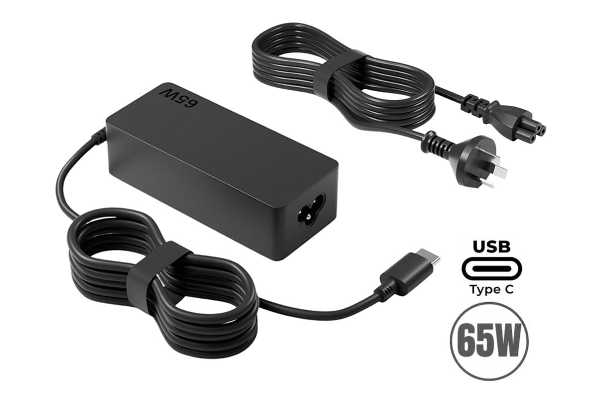 Charger plugged into power outlet socket