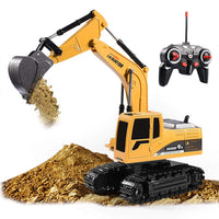 Thumbnail for Digger Excavator Kids Riding Toys Ride-On Car Toy Truck Toddler