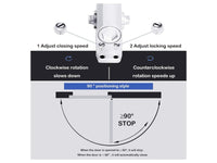 Thumbnail for Automatic Door Closer Reversible