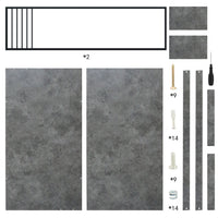 Thumbnail for Coffee table 2 in 1 living room coffee tables