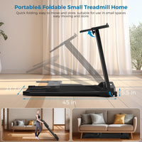 Thumbnail for Treadmill Compact Flat Treadmill