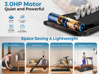 Thumbnail for Treadmill Compact Flat Treadmill