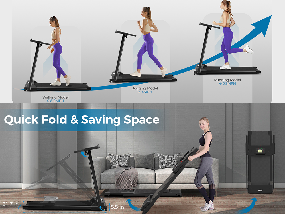 Treadmill multifunctional Electric Treadmill Foldable