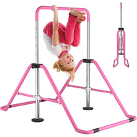 Thumbnail for Kids Gymnastic Bar Horizontal High Bar For Home Gym Training