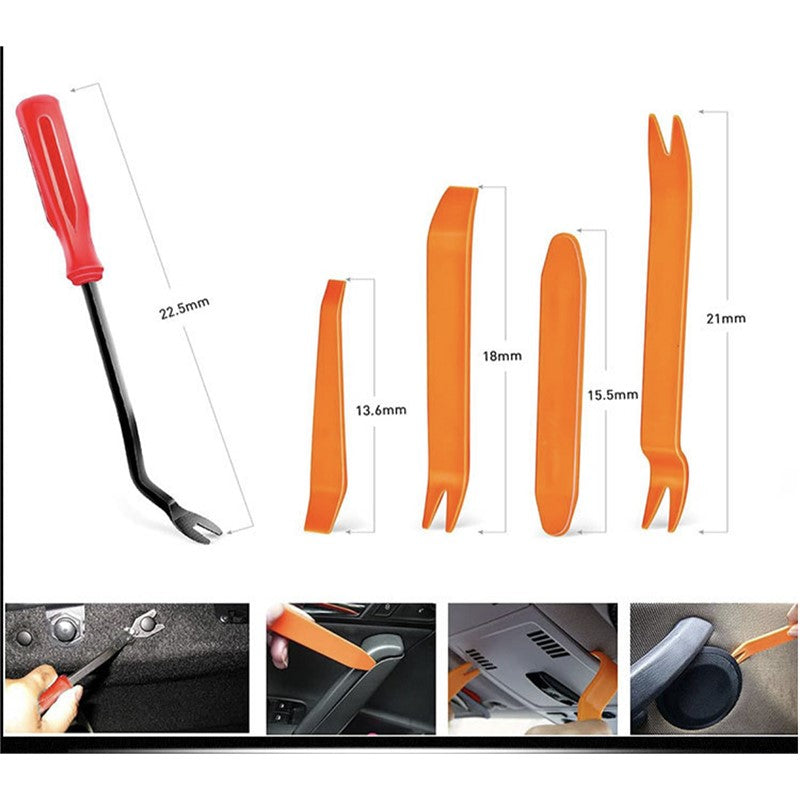 635PCS Car Body Trim Clips Retainer Bumper Rivets Fastener Kit