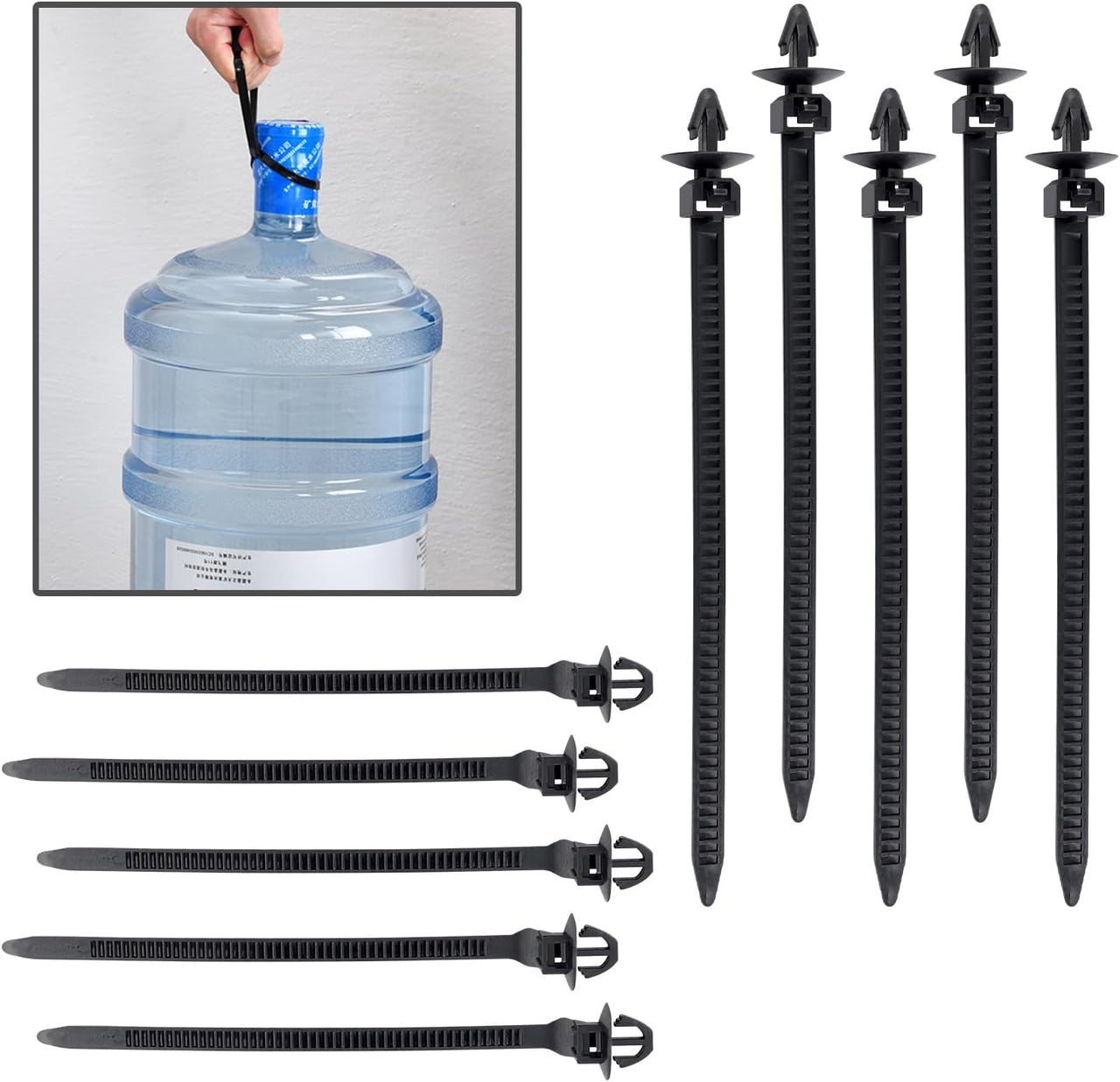 635PCS Car Body Trim Clips Retainer Bumper Rivets Fastener Kit