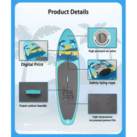 Thumbnail for 11ft' Inflatable Stand Up Paddle Board Surfboard SUP