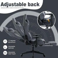 Thumbnail for DKRA Gaming Chair Adjustable Rotating Task Chair