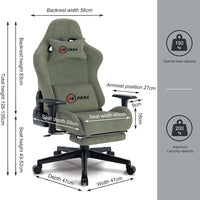 Thumbnail for DKRA Gaming Chair Adjustable Rotating Task Chair