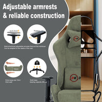 Thumbnail for DKRA Gaming Chair Adjustable Rotating Task Chair