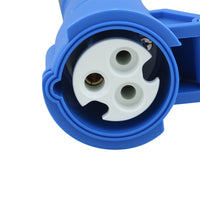 Thumbnail for Female connector plug with locking cap