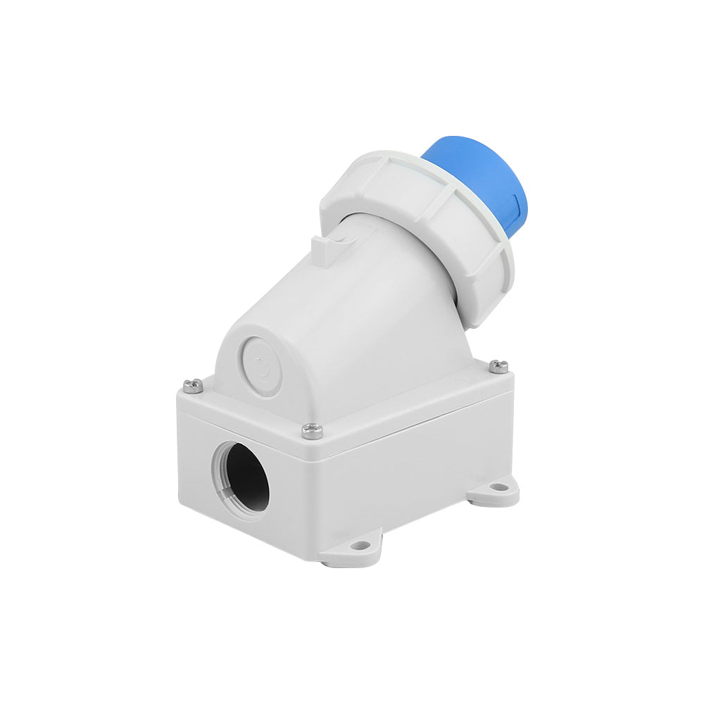 Heavy-duty locking knob on male inlet