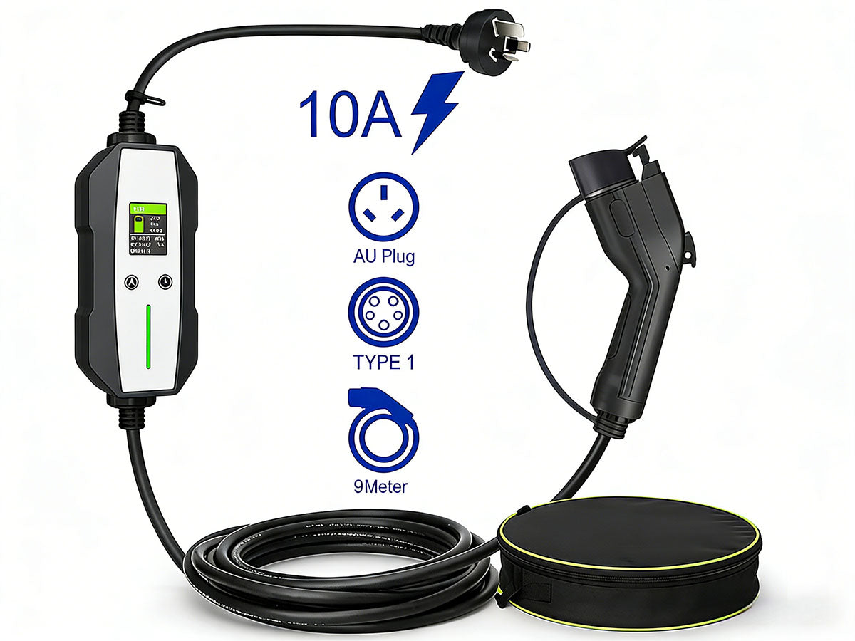 Portable EV Charger Type-1 10A 9M