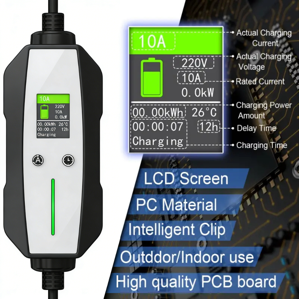 Zapt Type 1 EV Charger (10A, 2.4kW)