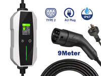 Thumbnail for Portable EV charger Type 2 with adjustable current settings