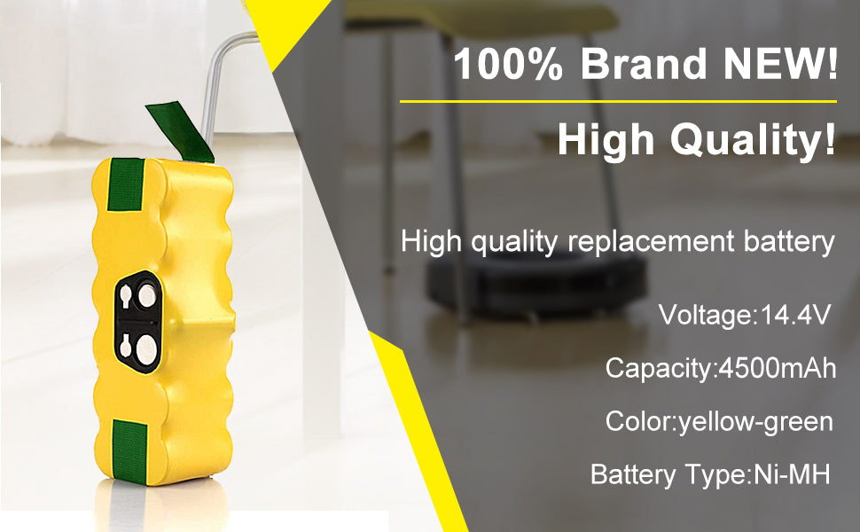 IRobot Roomba Replacement Battery 6000mAh
