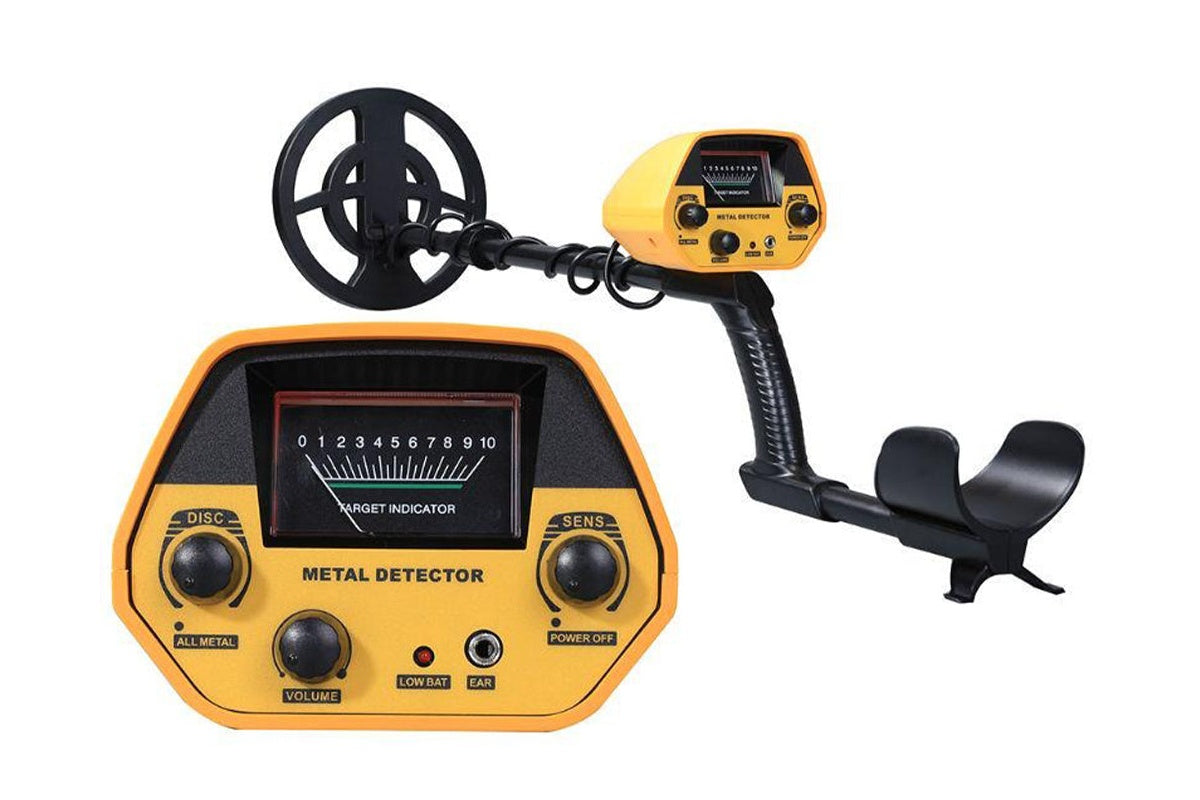 Metal detector pointer display