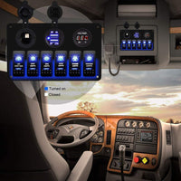 Thumbnail for Led Rocker Switch Panel 6 Way