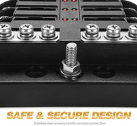 Thumbnail for 6 Circuit Negative Bus Blade Fuse Block