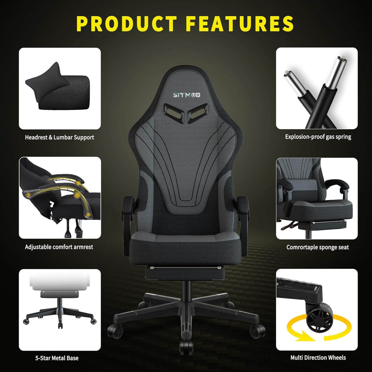 Gaming Chair Ergonomic