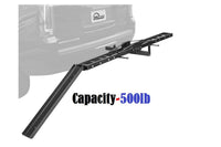 Thumbnail for Carrier rack mounted on vehicle hitch receiver