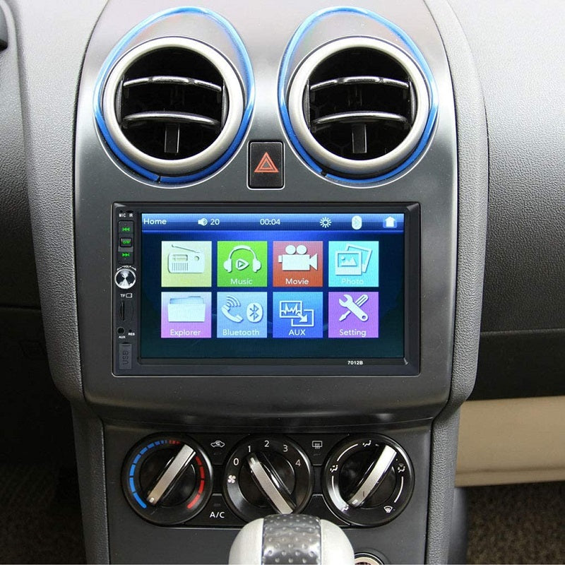 7" Double DIN Car Stereo Bluetooth MP5 Player
