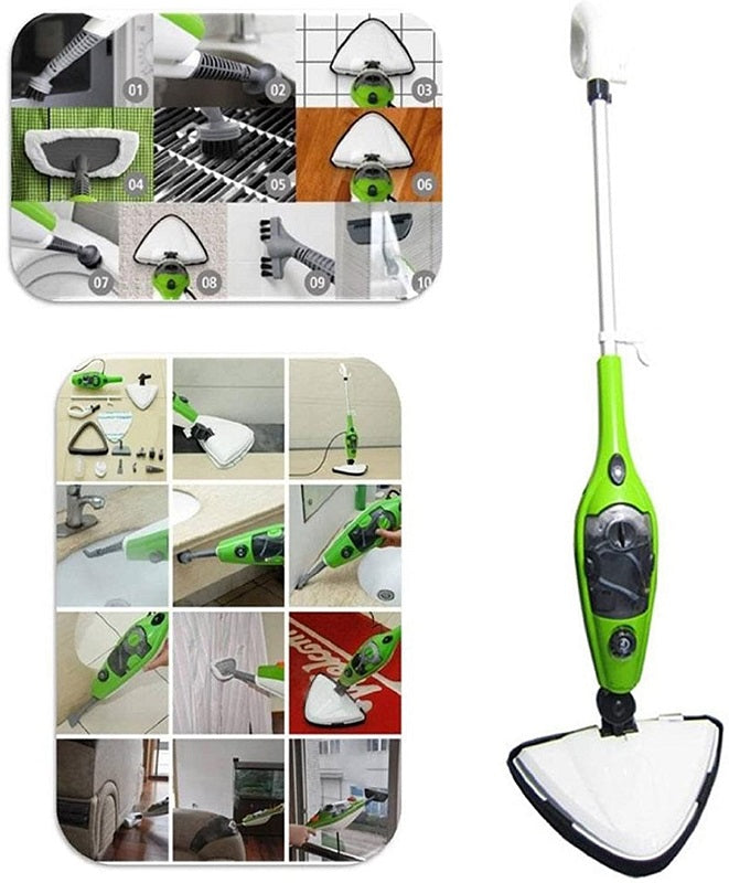 Steam cleaner with extension hose accessory