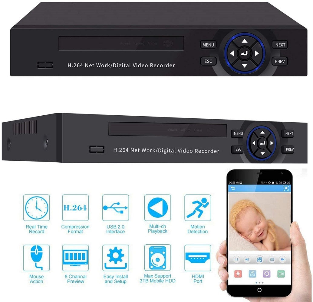 DVR recorder CCTV 4 Channel