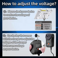 Thumbnail for 30W Universal Adjustable Power Adapter Power Supply