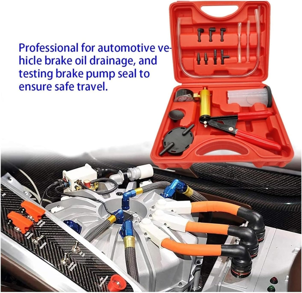 Universal Vacuum Pump Kit, Brake Bleeder Kit