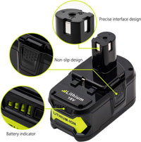 Thumbnail for Ryobi 18V 6Ah battery with user manual