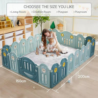 Thumbnail for Soft play mat with dimensions label