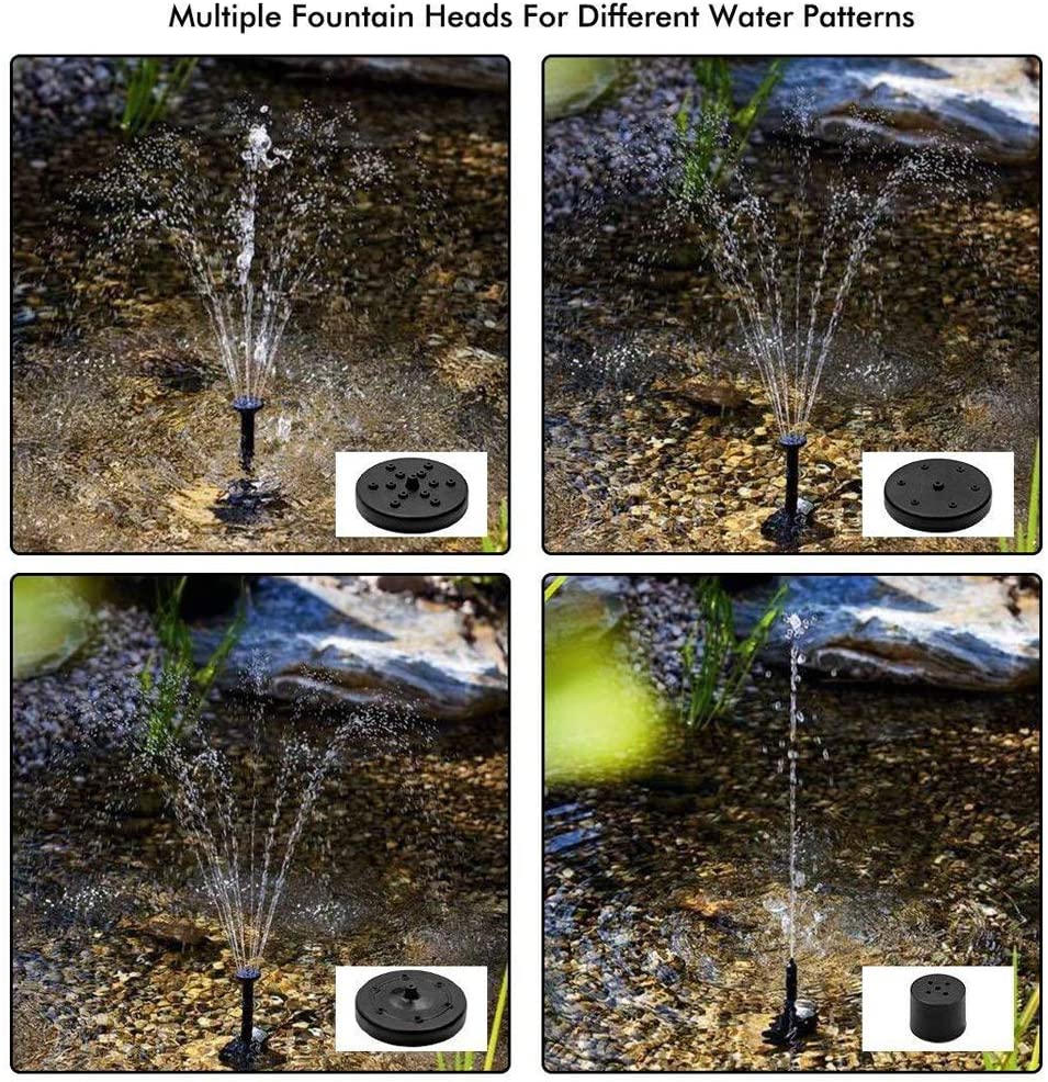 Solar Water Fountain