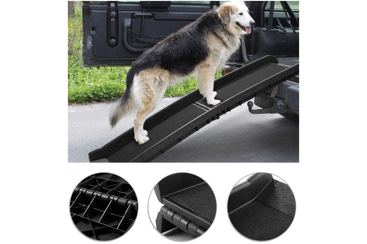 Pet ramp rubber grippers underside