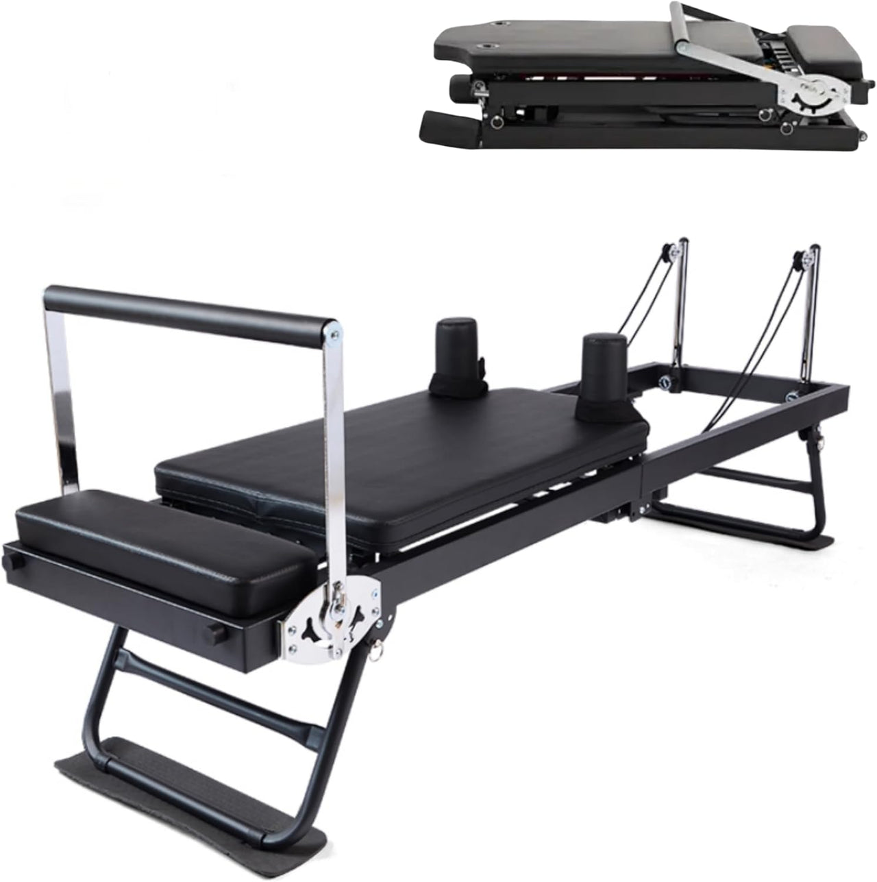 Multi-Purpose Foldable Pilates Reformer Machine