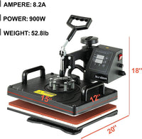 Thumbnail for Digital Heat Press Machine Transfer T-Shirt Printer