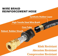 Thumbnail for Hose with kink resistant design in use