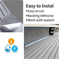 Thumbnail for Marine Carpet Teak Boat Flooring Mat EVA