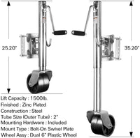 Thumbnail for Heavy Duty Jockey Wheel 1500lbs