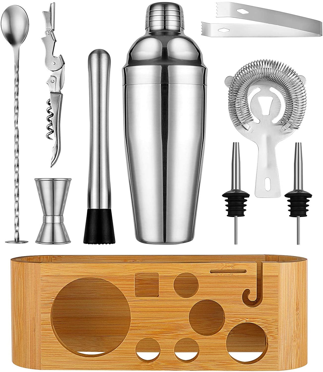 Cocktail Shaker Set Bartender Kit