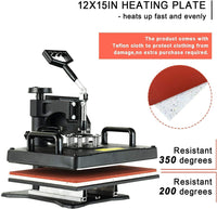 Thumbnail for Digital Heat Press Machine Transfer T-Shirt Printer