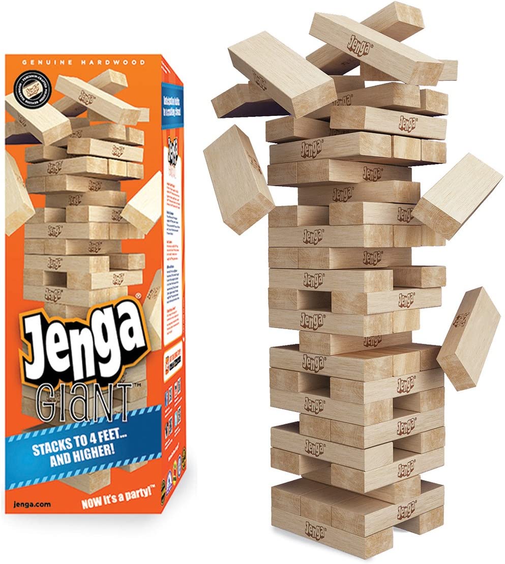 Jenga Giant game set with box